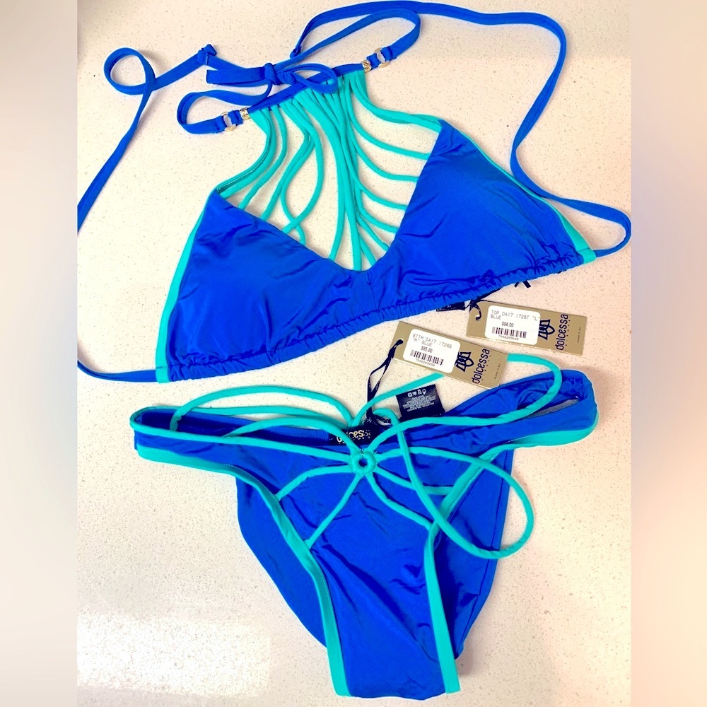 Dolcessa designer bikini Miami! 💙🔥🎉NWT